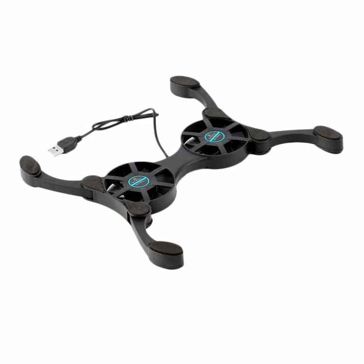USB Port Mini Octopus Laptop Fan Folding Cooler Pad