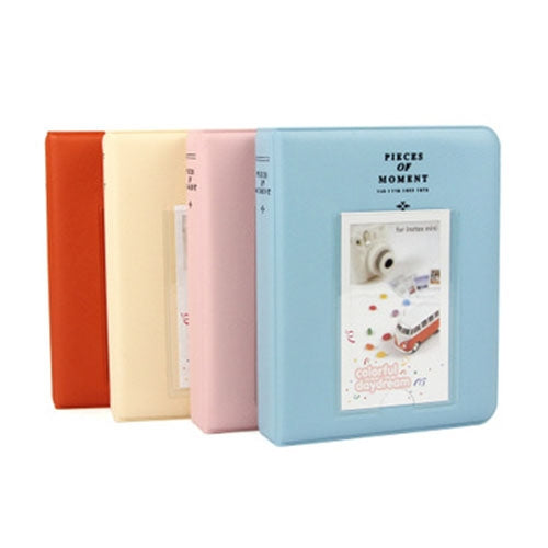 64 Pockets Name Card Pieces for Fujifilm Instax Mini 8 /7s /70 /25 /50s /90, 64 Pockets Green, 64 Pockets Orange, 64 Pockets Pink, 64 Pockets Sky Blue, 64 Pockets Beige, 64 Pockets Blue