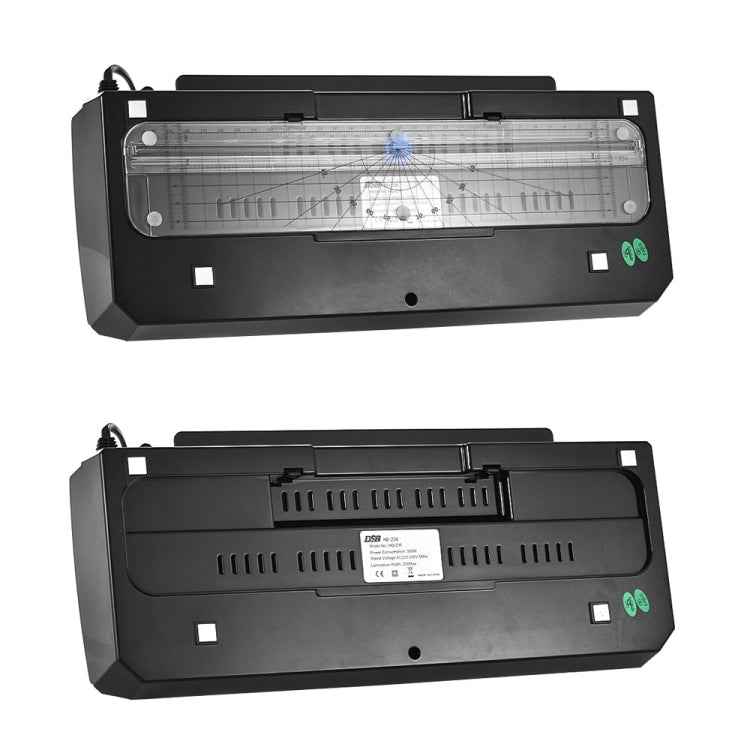 DSB HQ236 Laminator A4 File Laminating Machine Photo Sealing Machine Cold Laminating Thermoplastic Machine with Paper Trimmer Cutter