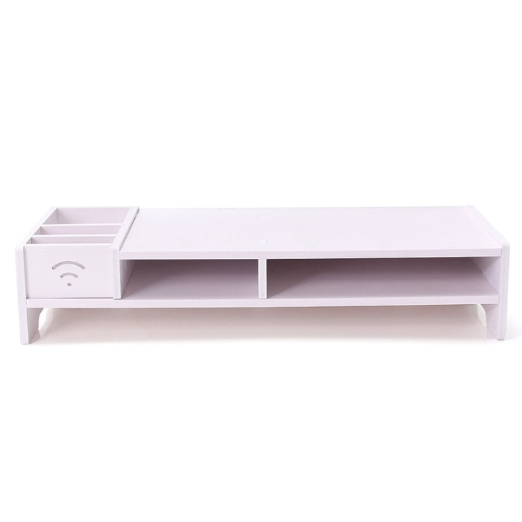 Multi-function Desktop Monitor Stand Strong Laptop Stand Computer Screen Riser Wood Shelf Plinth Laptop For Notebook TV