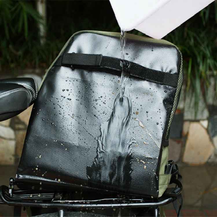 ROSWHEEL Bicycle Back Pack, Green, Black