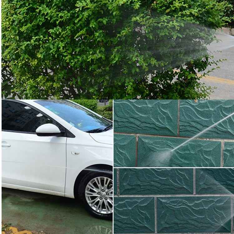 Electroplating Extension Rod Car Wash Water Gun Household Brush Car Gun Garden Watering Gun, Electroplating, Electroplating (Silver)