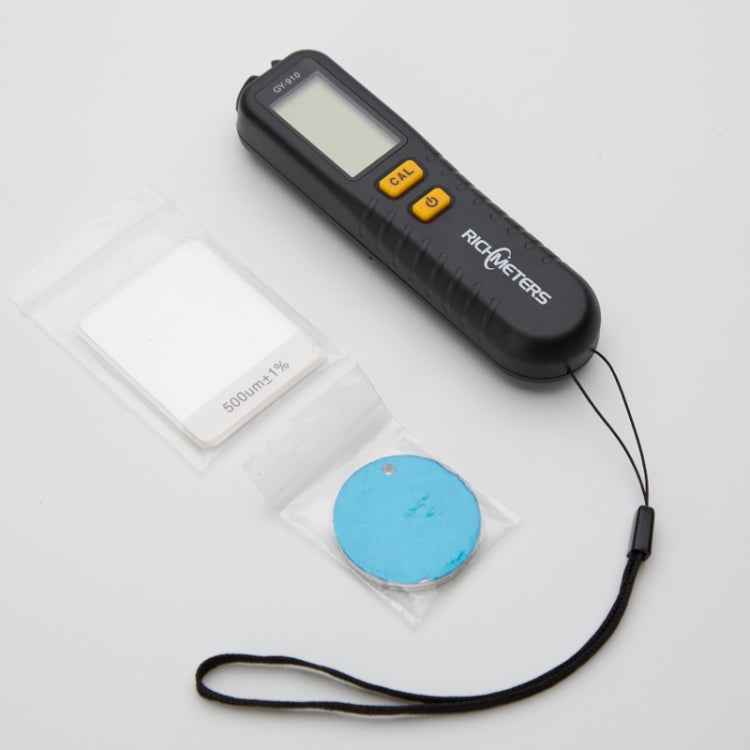 RICHMETERS GY910 Coating Thickness Gauge Metal Probe FE + NFE Iron and Aluminum Dual Use