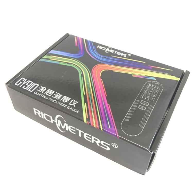RICHMETERS GY910 Coating Thickness Gauge Metal Probe FE + NFE Iron and Aluminum Dual Use