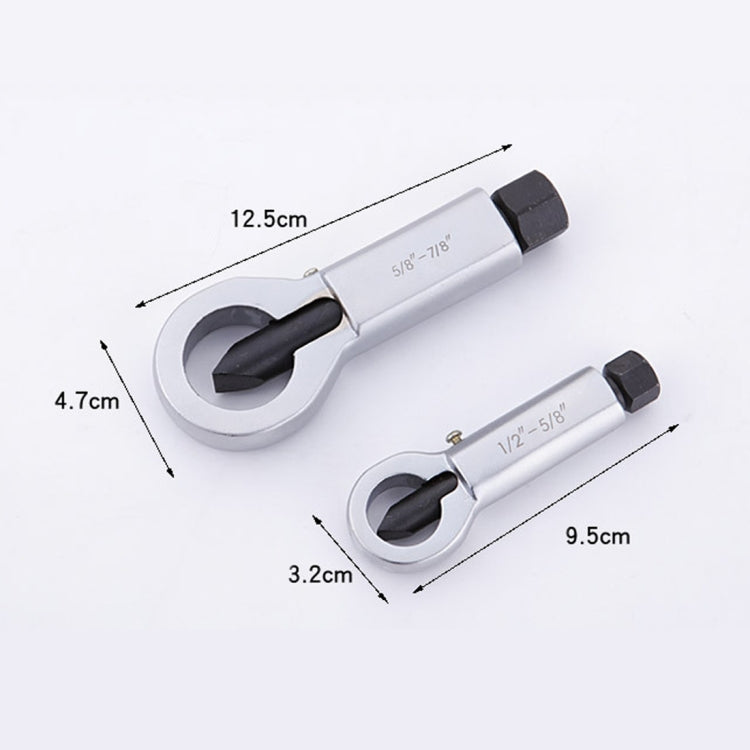 Adjustable Nut Splitter Cracker 12-16mm Nut Remover Extractor Tool, 12-16mm Nut Remover