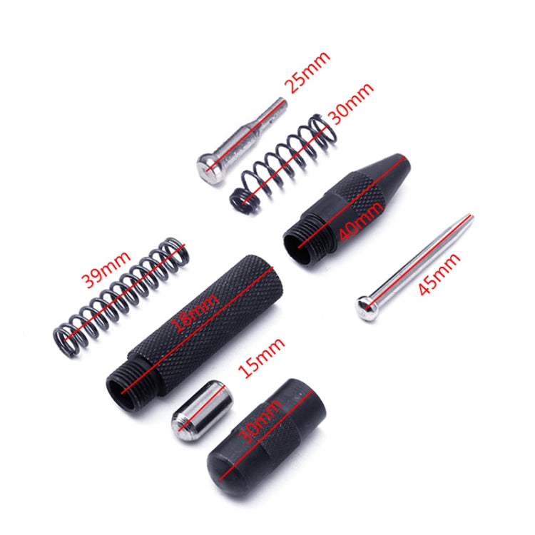 Heavy Duty Automatic Centre Punch Spring Loaded Metal Wood Press Dent Marker, Metal Wood Press Dent Marker