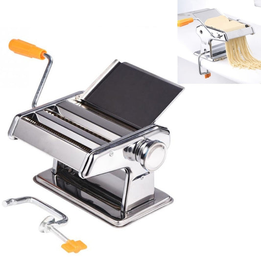 Machine à pâtes manuelle en acier inoxydable pour la maison, coupe-spaghetti manuel, machine à nouilles