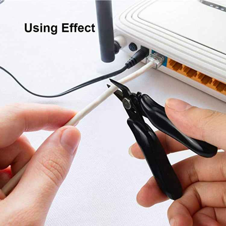 3.5 Inch Diagonal Pliers Mini Wire Cutter Small Soft Cutting Electronic Handle Pliers