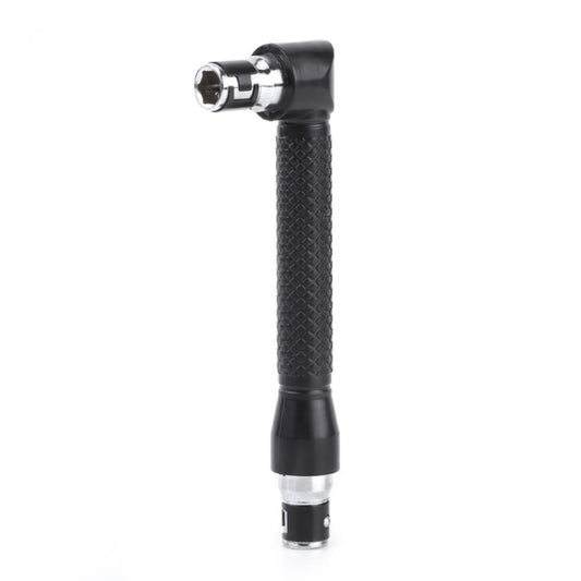Llave de tubo mini de doble cabezal con mango en L, destornillador, mango de poste con cabeza de destornillador, llave de tubo con mango en L