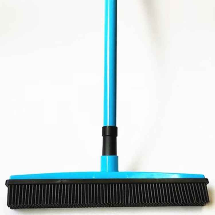 Pet Carpet Hair Removal Broom Scraping Dust-free Hand-washing Mop Rubber Floor Brush, Blue, Green, Red, Yellow, Grass Green