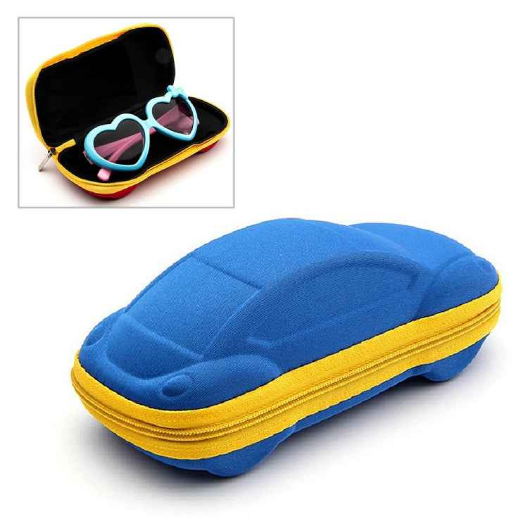 Car Shape EVA Glasses Case Children Portable Drop Resistant Glasses Case, Random Colors Delivery, Car Shape EVA Glasses Case