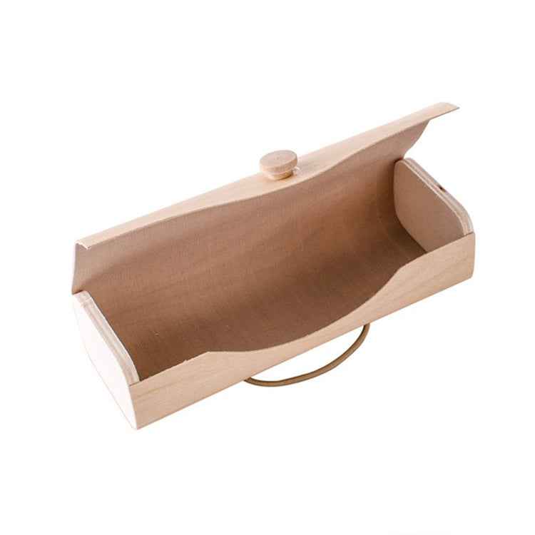 Bamboo Wood Frame Sunglasses Glasses Case Glasses Storage Box, Bamboo Wood Frame Glasses Case