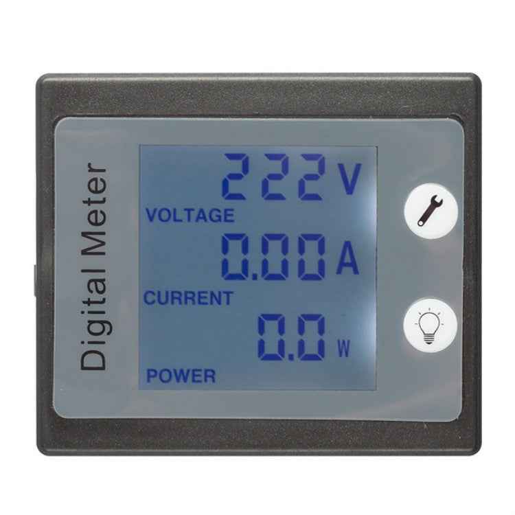 peacefair PZEM-011 AC Digital Display Multi-function Voltage and Current Meter Electrician Instrument, Host + Closed CT, Host + Opening CT
