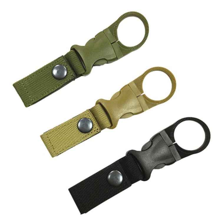 2PCS Webbing outdoor Carabiner backpack Hanger Hook camp hike Water Bottle clip hang clasp Buckle Holder tool
