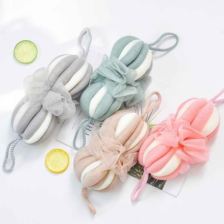 Bath Ball Rubbing Back Bath Towel Long Foam Net Bath Brush