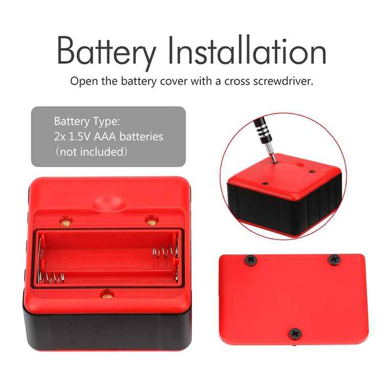 3 Button Mini Precision Magnetic Digital Tilt Box / Tilt Meter / Inclinometer