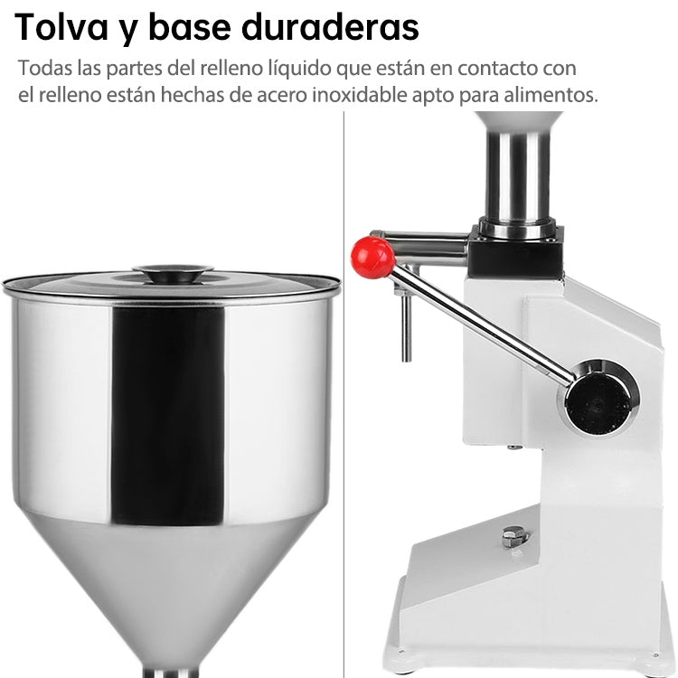 A03 Mini Stainless Steel Pneumatic Filling Machine Cream Food Paste Dispensing Liquid Packaging Equipment, A03