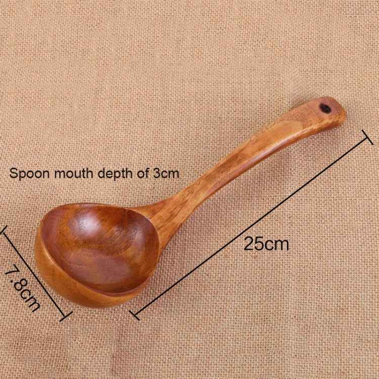 Long-handled Wooden Spoon