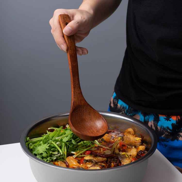 Long-handled Wooden Spoon