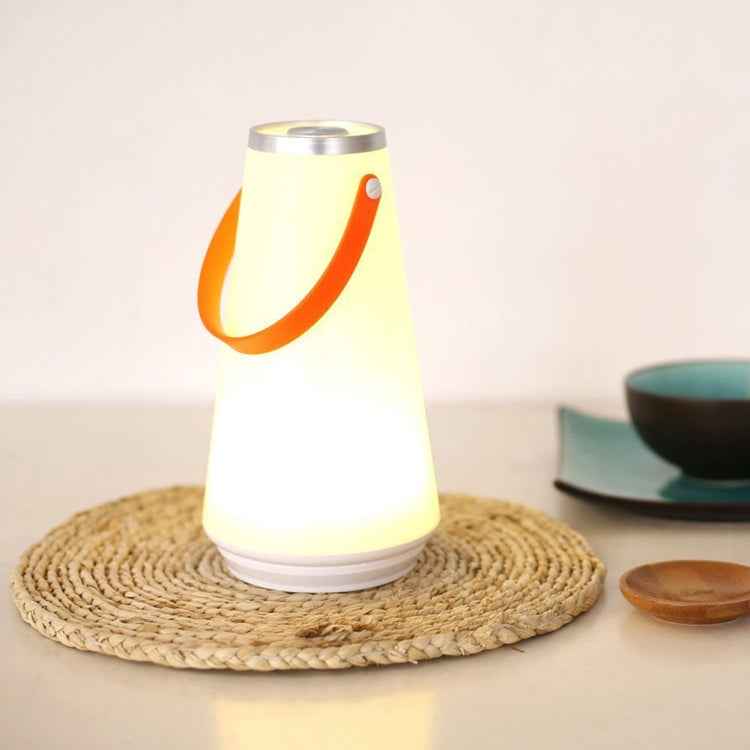 Portable Touch Switch Rechargeable LED Table Lamp Outdoor Camping Emergency Night Light with Handle