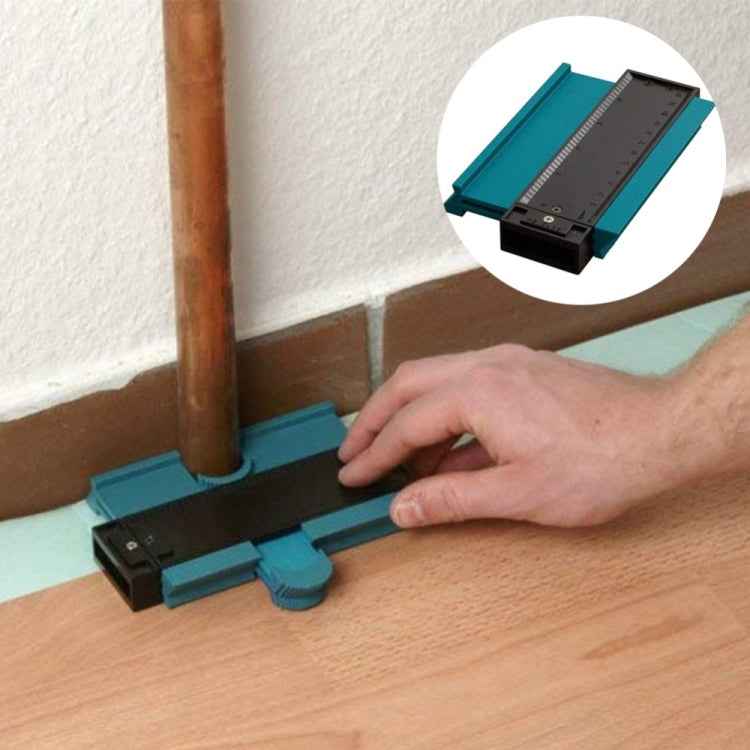 120mm Plastic Universal Pipe Wood Ducts Profile Marking Tool Duplicator Tooth Contour Copy Vacuum Packaging, 120mm Marking Tool