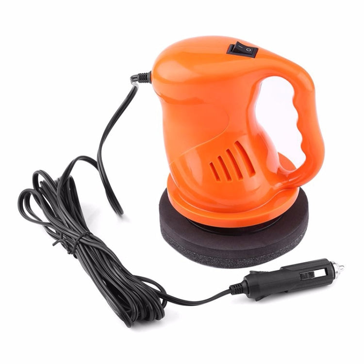 Electric Car Polisher Waxing Polishing Machine Kit Automation Cleaning Car Buffing ABS Car Accessories, Electric Car Polisher(Orange), Electric Car Polisher(Black)