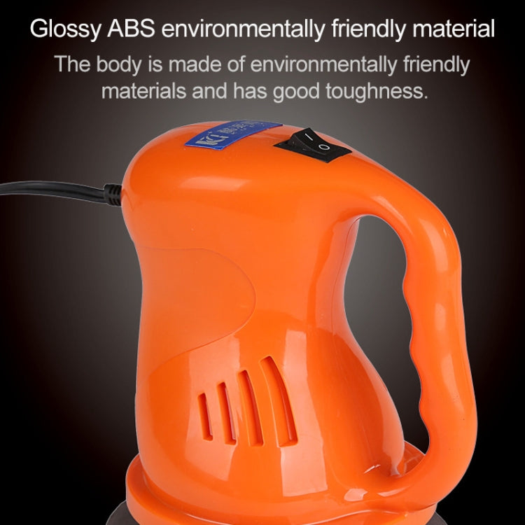 Electric Car Polisher Waxing Polishing Machine Kit Automation Cleaning Car Buffing ABS Car Accessories, Electric Car Polisher(Orange), Electric Car Polisher(Black)