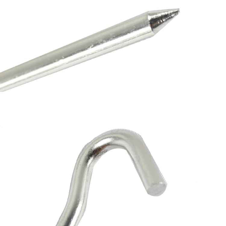 10pcsTent pegs Aluminum Alloy Tent nail Tent Stake Nails Ground Pin Camping Hiking Outdoor Tool inflatable tent Accessories