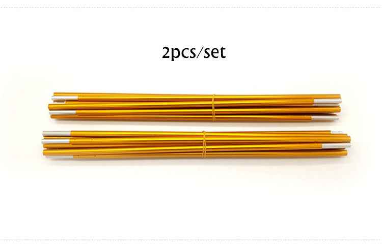 Outdoor Camping Tent Pole Aluminum Alloy Tent Rod Tent Support Poles Tent Accessories
