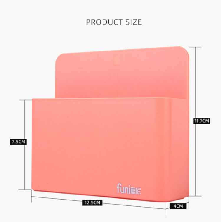 Funi Magnetic Storage Box Adjustable Thick Storage Office Stationery Pen Holder Random Colour