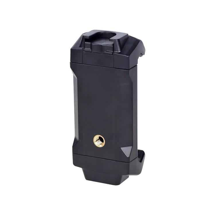 Live Broadcast Tripod Mount Phone Clamp with 1/4 inch Screw Holes & Cold Shoe Base
