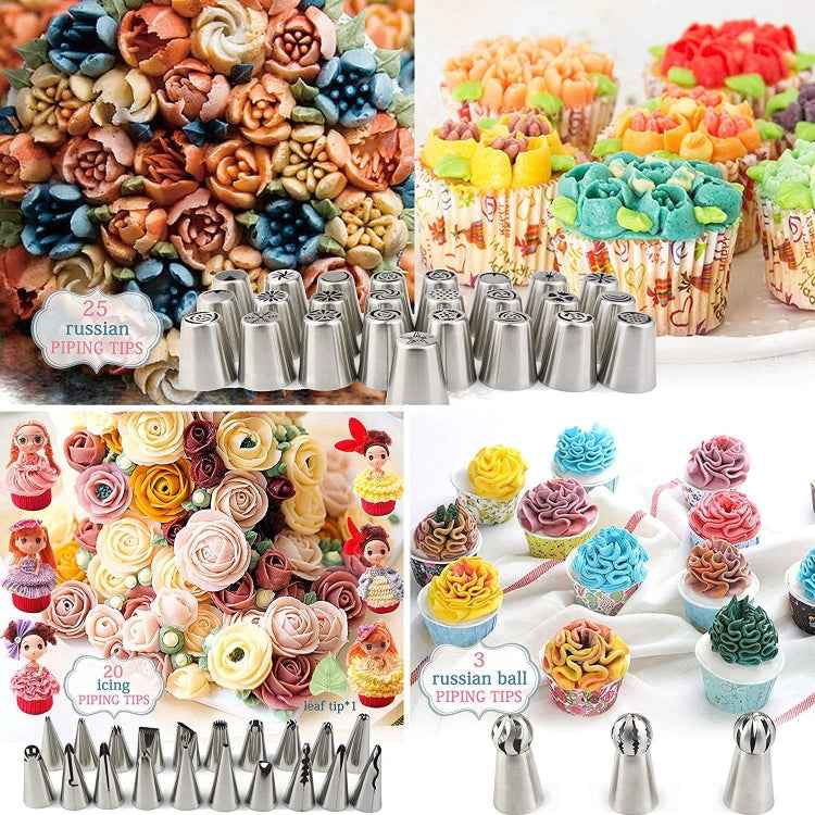88 in 1 Decorating Mouth Set Cake Baking Jewelry Set