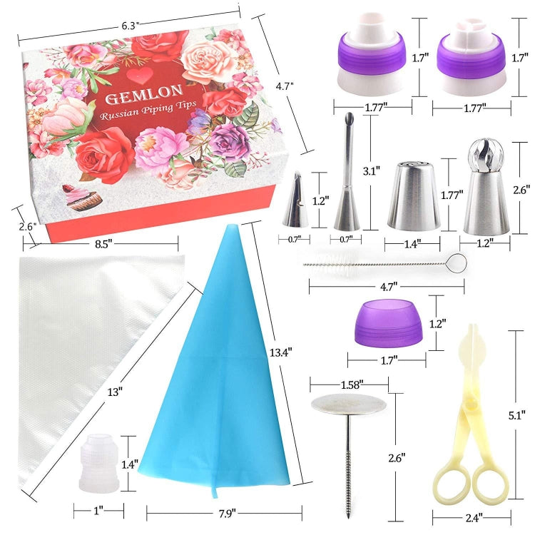 88 in 1  Decorating Mouth Set Cake Baking Jewelry Set