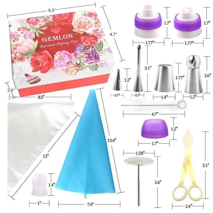 88 in 1 Decorating Mouth Set Cake Baking Jewelry Set