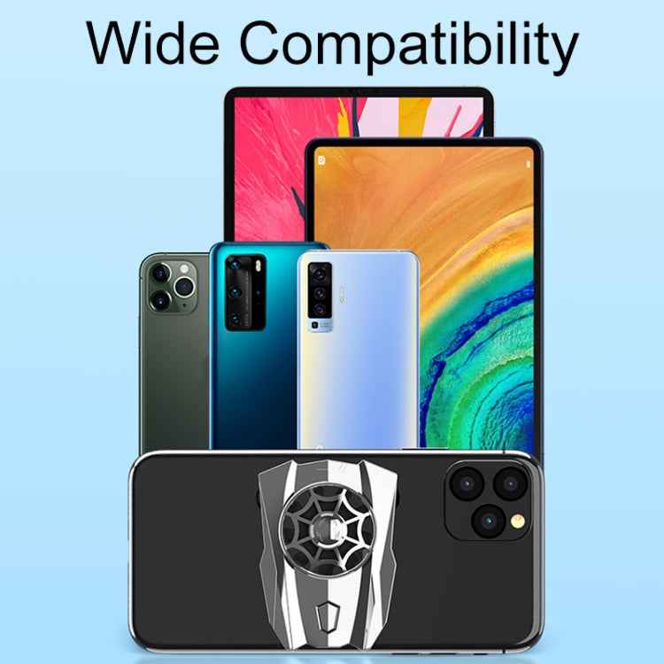 Mobile Phone Physical Fan Cooler Portable Suction Cup Phone Fast Radiator