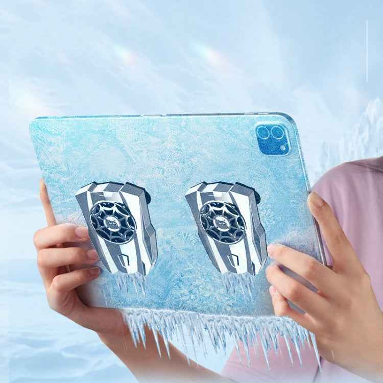 Mobile Phone Physical Fan Cooler Portable Suction Cup Phone Fast Radiator