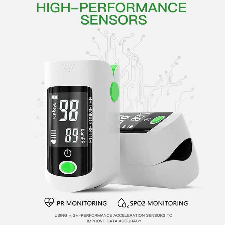 X1805 Oxygen Saturation Detector Medical Monitoring Heart Rate Finger Clip Oximeter