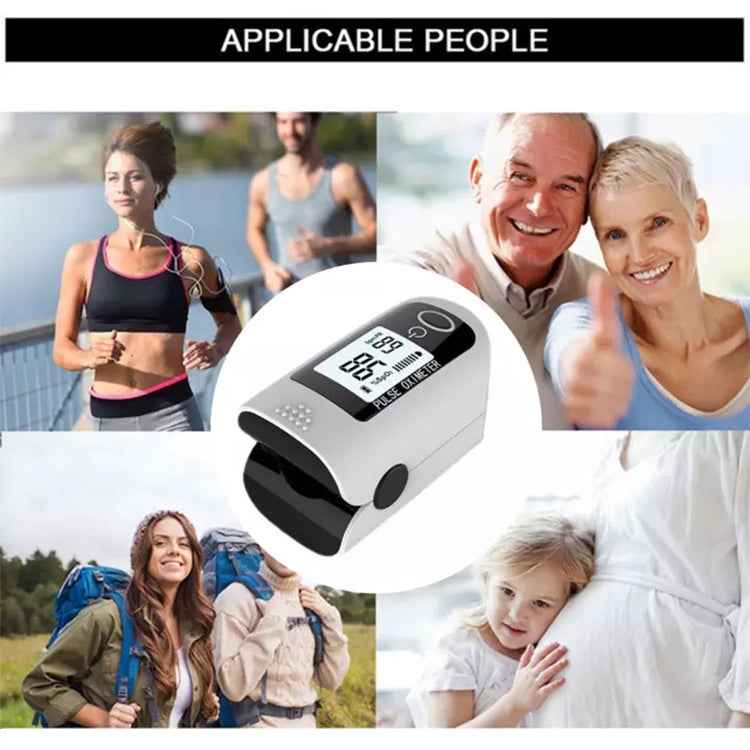 X1805 Oxygen Saturation Detector Medical Monitoring Heart Rate Finger Clip Oximeter