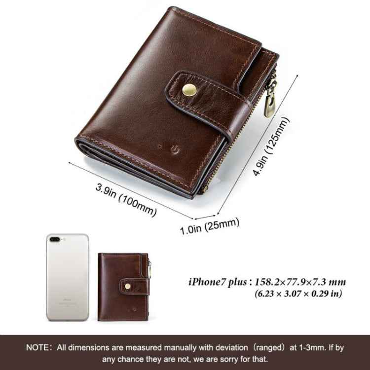 Men Leather Wallet Smart Bluetooth Antimagnetic RFID Anti-Lost Anti-Theft Multi-Function Coin Purse