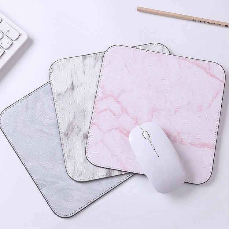 Office Desk Mat Marble Pattern Desk Organizer School Supplies Mouse Desk Tools