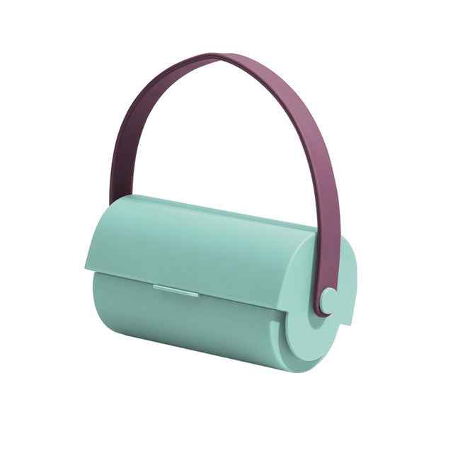 Handheld Lanyard Roller Sticky Hair Clothes Convenient Dust Removal Brush