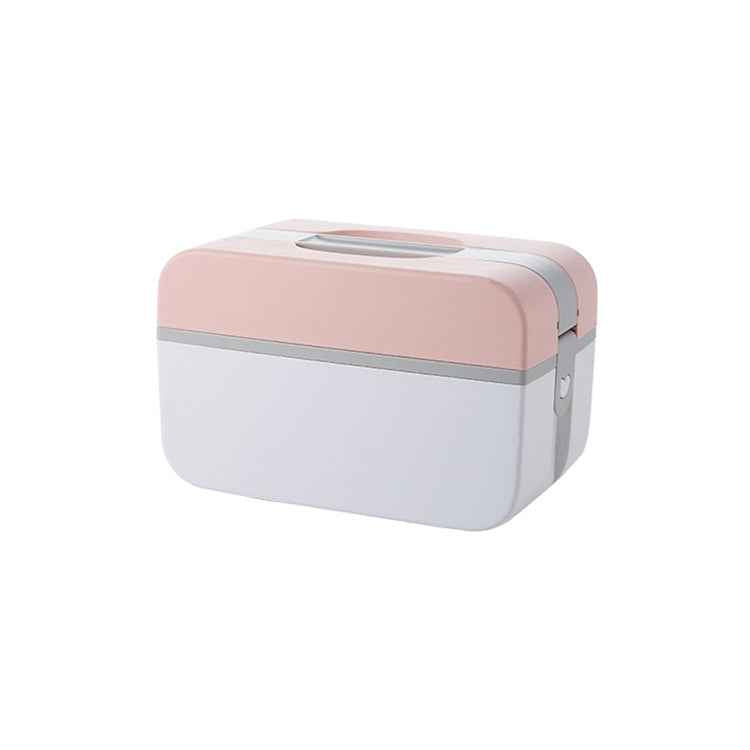 Multifunctional Household Dustproof Family Safety Emergency Storage Box Double-layer Medicine Case, S, L