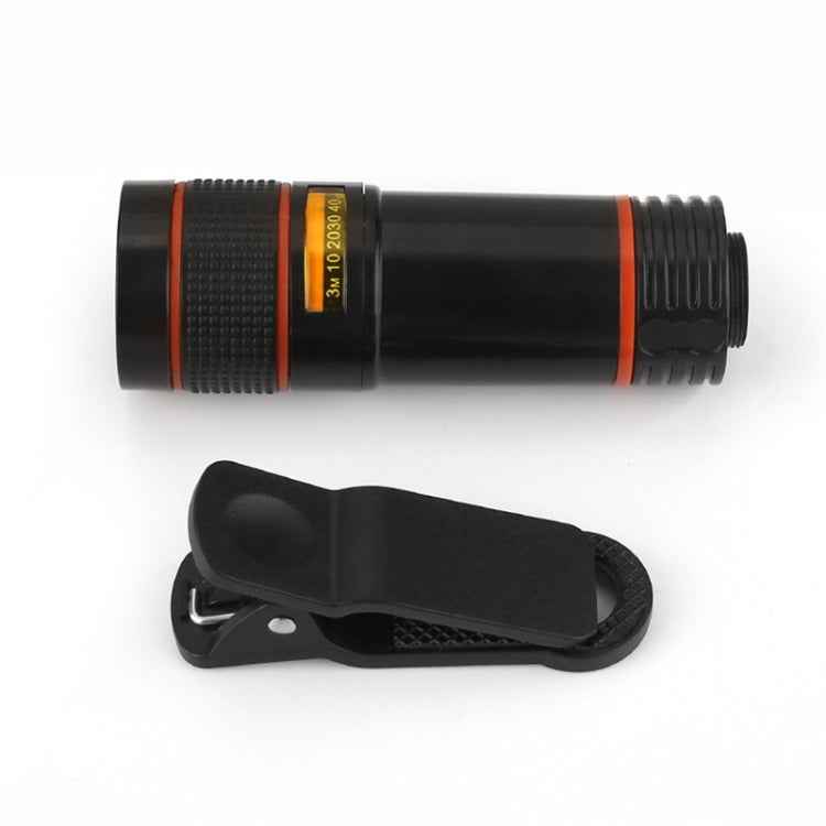 12X Telephoto Telescope Camera Zoom Mobile Phone External Lens