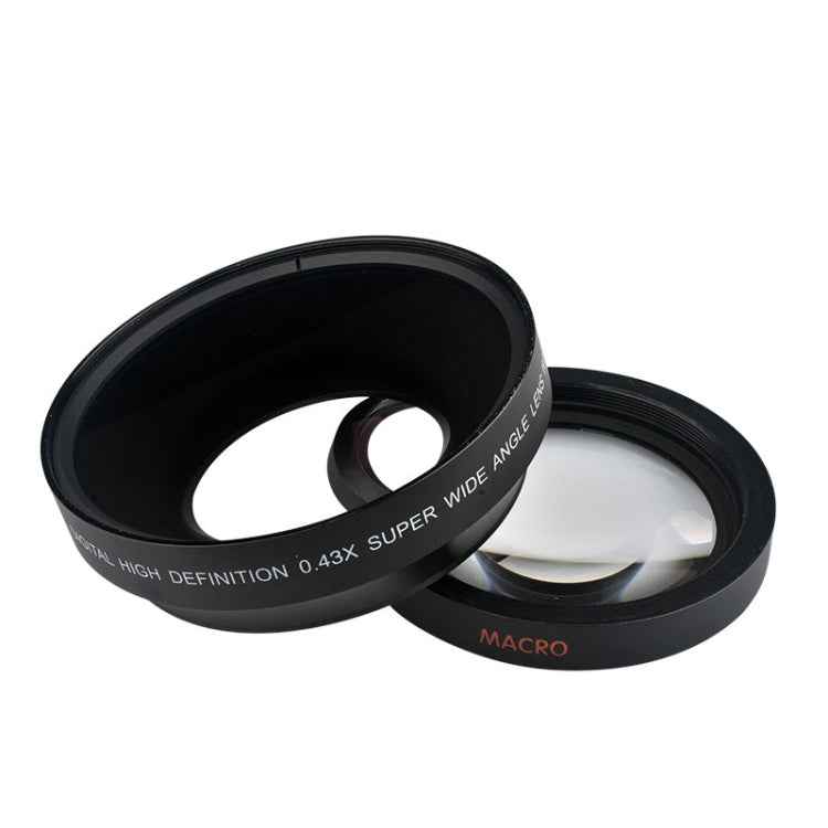 67mm 0.43X Super Wide Angle Fisheye Lens with Macro Lens for Canon