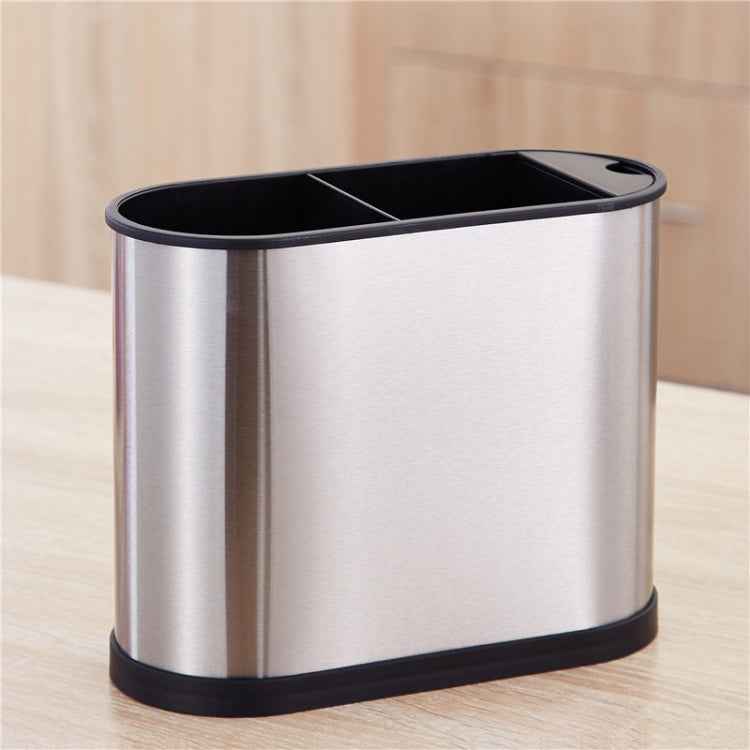 Stainless Steel Chopstick Holder Kitchen Household Tableware Storage Box Drain Cylinder