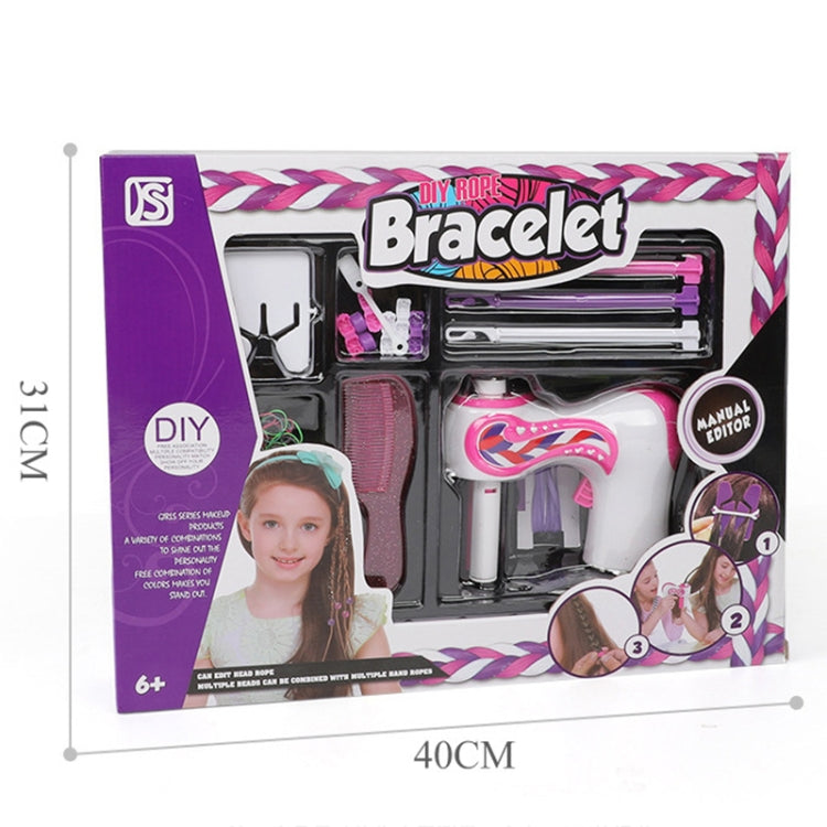 Children Hair Tie Electric Toy Three-Strand Hair Braid Machine, Three-Strand Hair Braid Machine