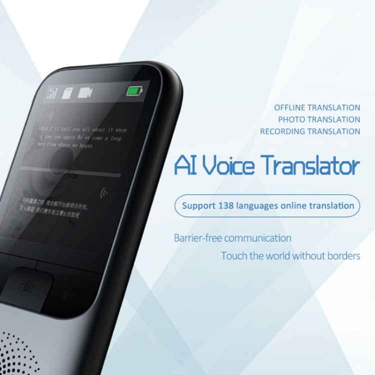 T11 Intelligent Voice Translator WIFI Artificial Intelligence Language Translation