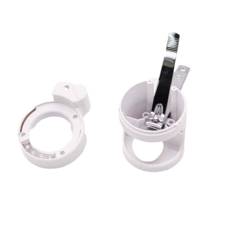 Detachable With LED Light HD 3.5 Times Old Man Nail Clippers Magnifying Glass