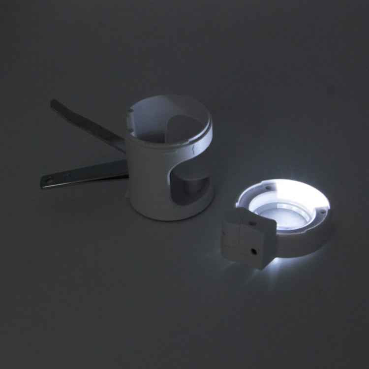 Detachable With LED Light HD 3.5 Times Old Man Nail Clippers Magnifying Glass