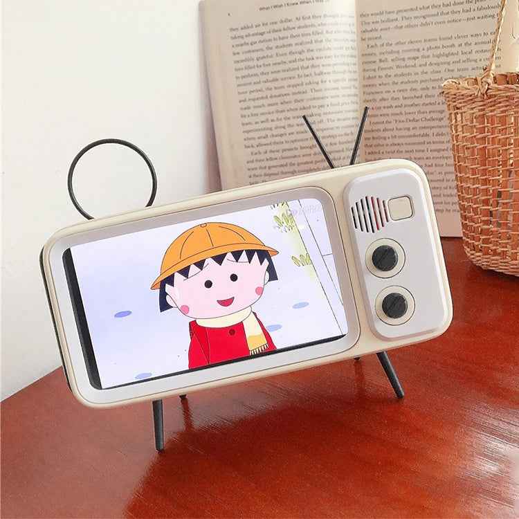 Retro Desktop Lazy Live TV Phone Holder for 4.7~6.2 inch Display Mobile Phone